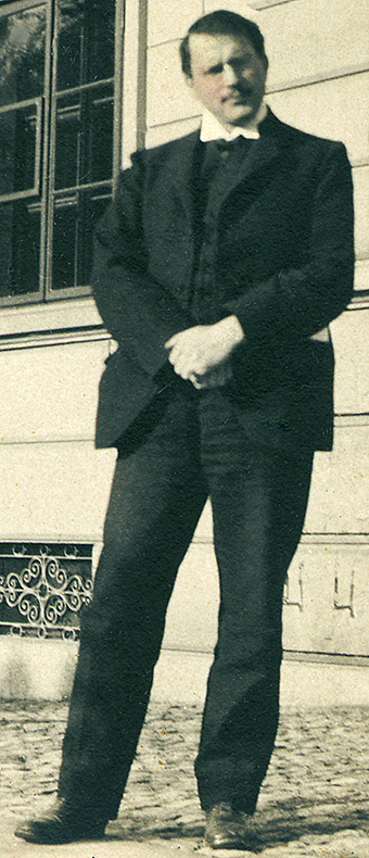 Carl Gustav Jung in de VS, 1910. 
Handgekleurde foto Library of Congress
Gilbertus 2009 commons.wikimedia